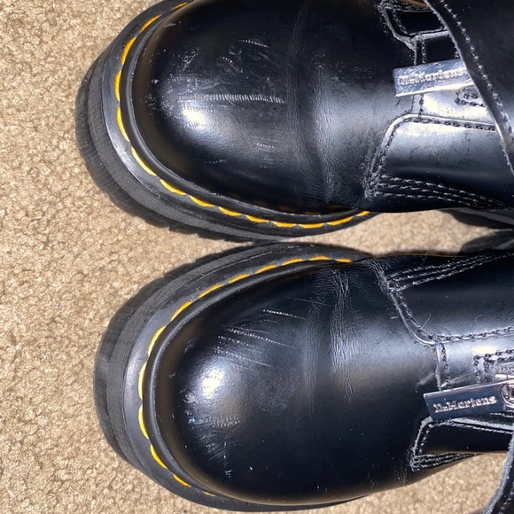 Doc Marten x Lazy Oaf Heart Buckle Boot - Picture 4 of 11